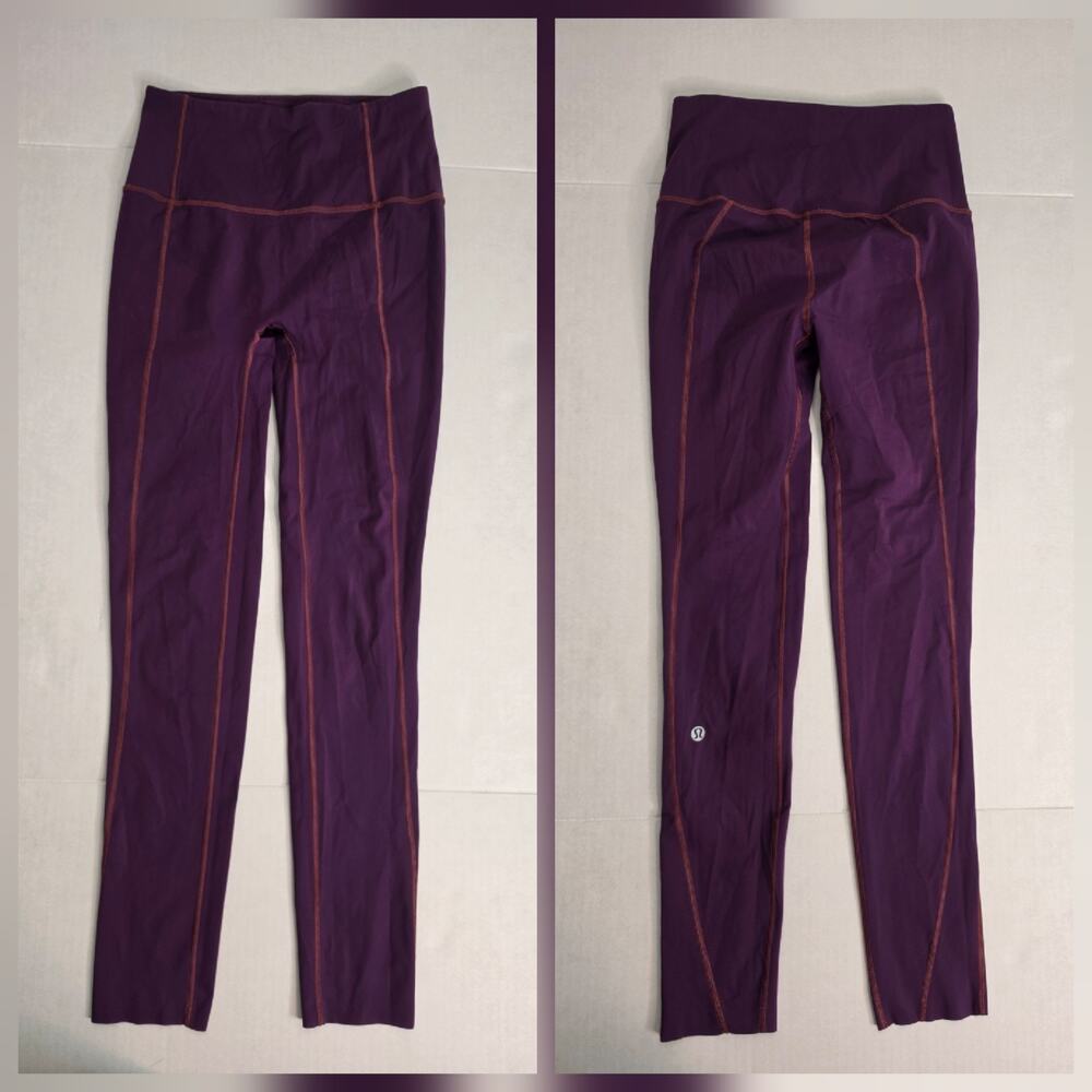 LULULEMON Leggings Sz 4 Like Nothing High Rise 25" Eggplant